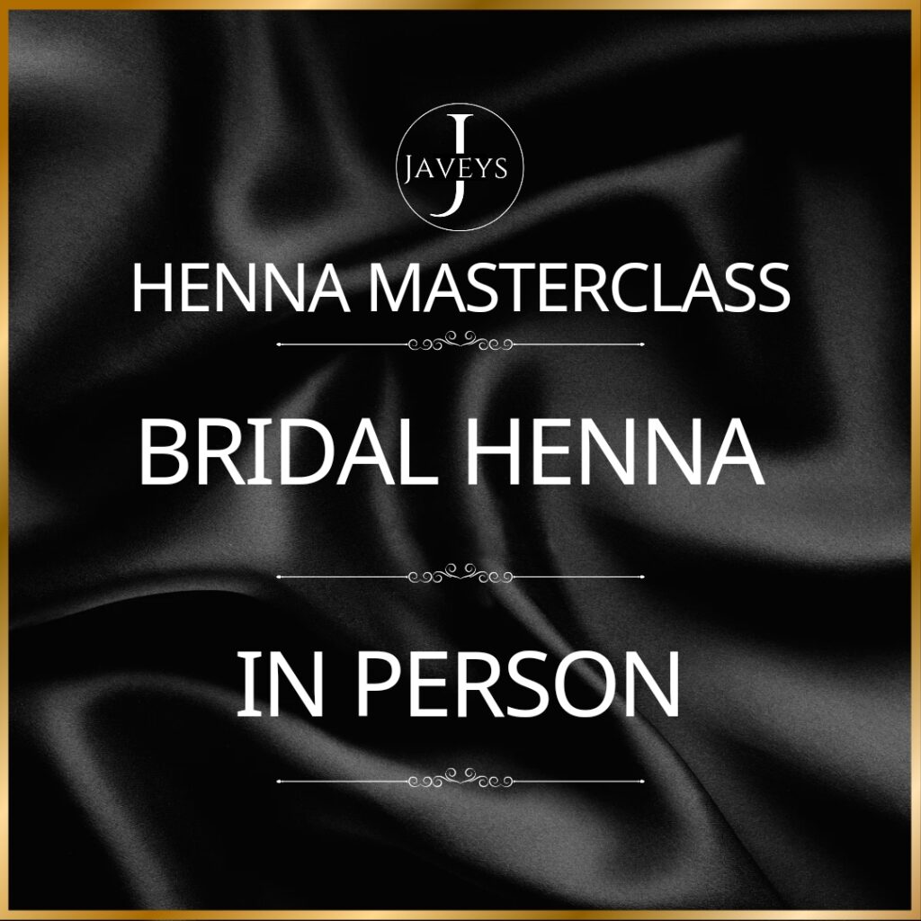 Bridal henna course london ash kumar