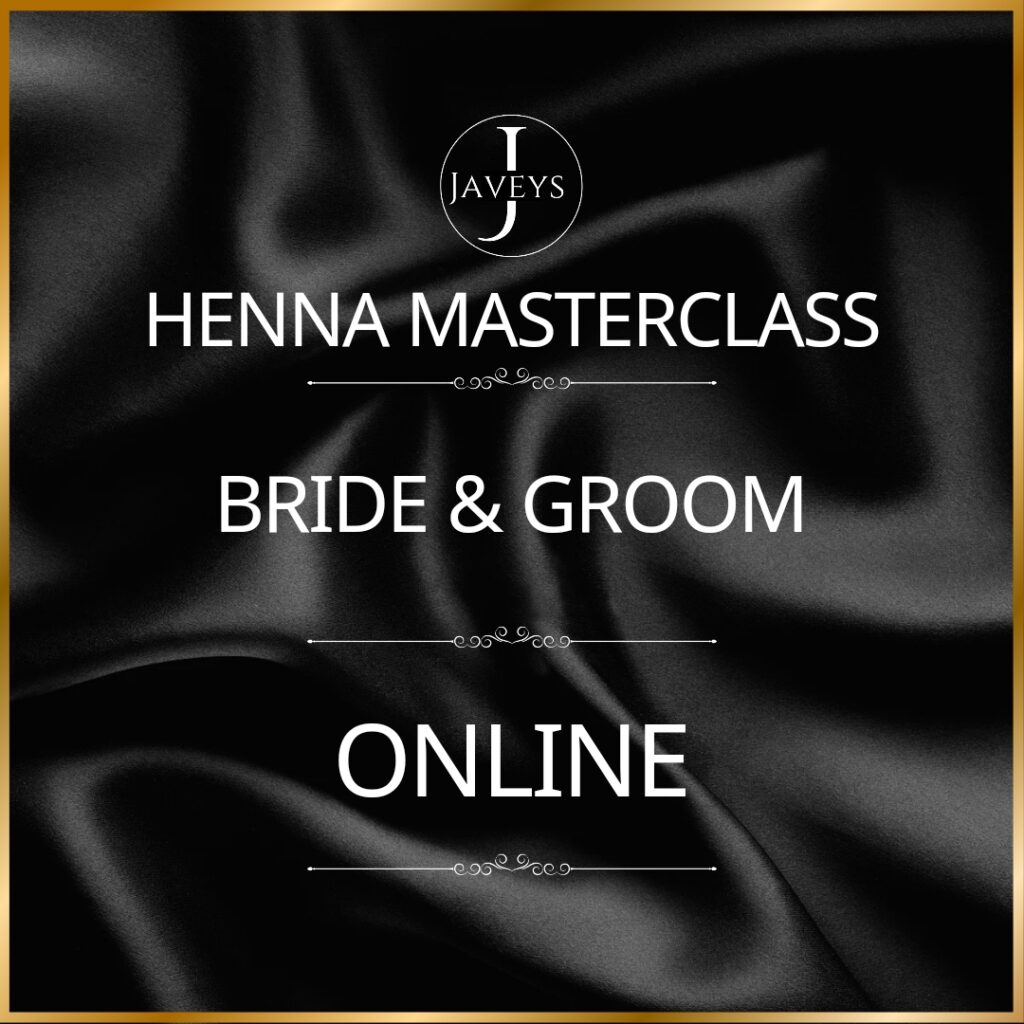 Bride and groom henna elements
